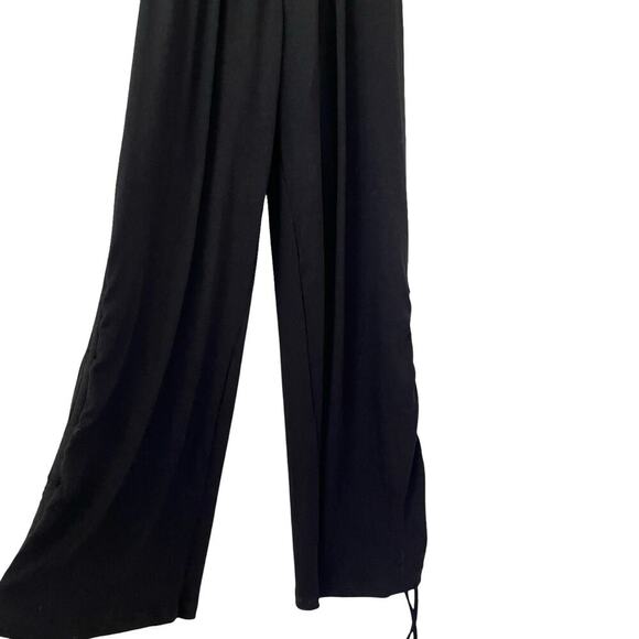 Popilush Shapewear Square Neck Tummy Control Wide Leg Jumpsuit Size M Black NWT - Picture 3 of 8